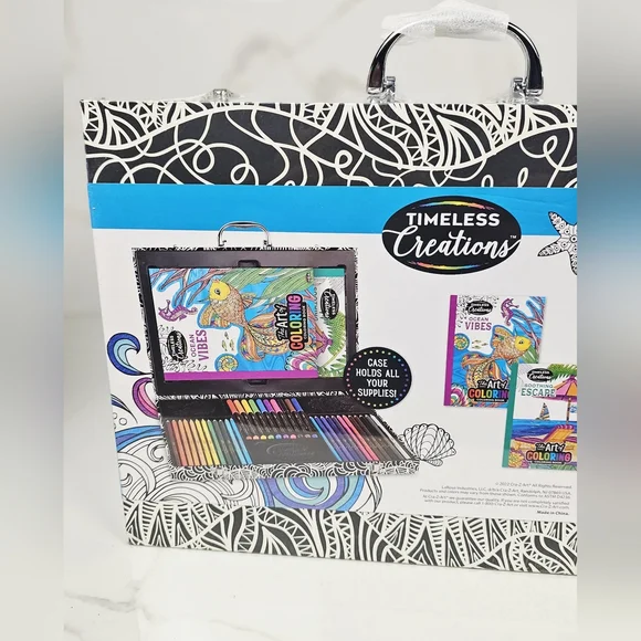 Cra-Z-Art 37 pc. The Art‎ of Coloring Studio Set NEW/SEALED - Picture 5 of 5